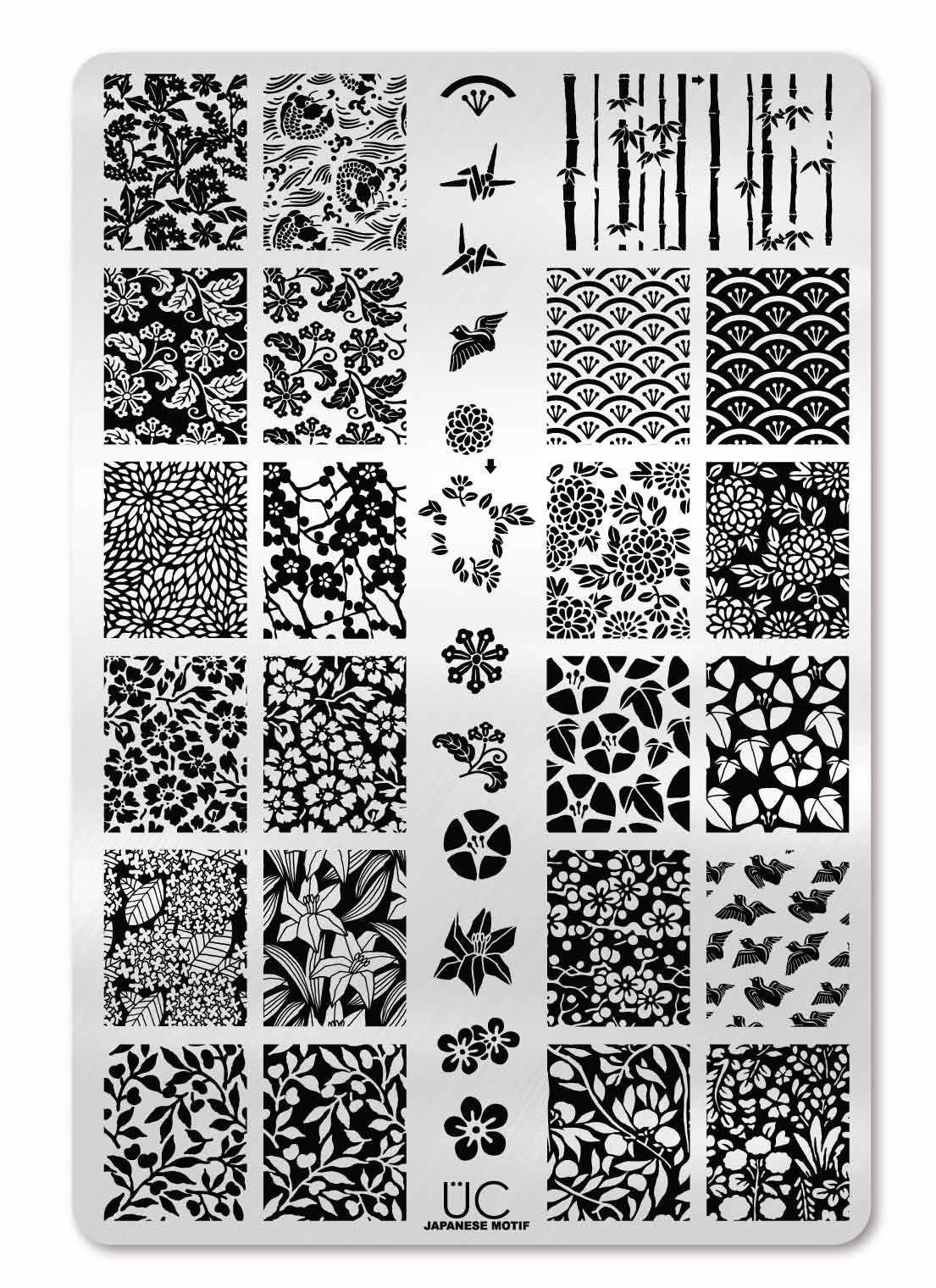 Japanese Motif - Cordoza Nail Supply