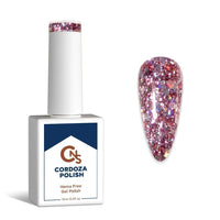 Kiss My Sparkles - CNS Hema Free Glitter Gel Polish - Cordoza Nail Supply