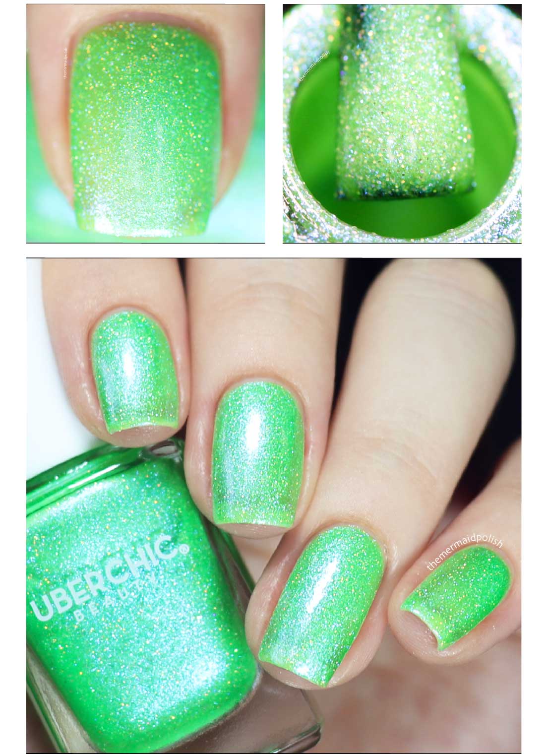 Lime In The Coconut - Holographic Polish - Cordoza Nail Supply