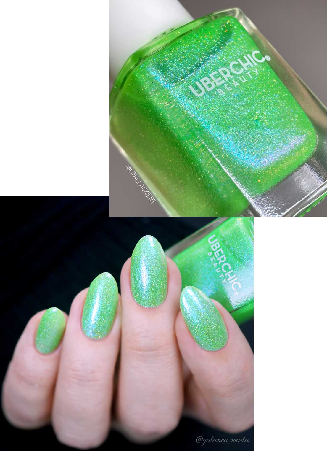 Lime In The Coconut - Holographic Polish - Cordoza Nail Supply