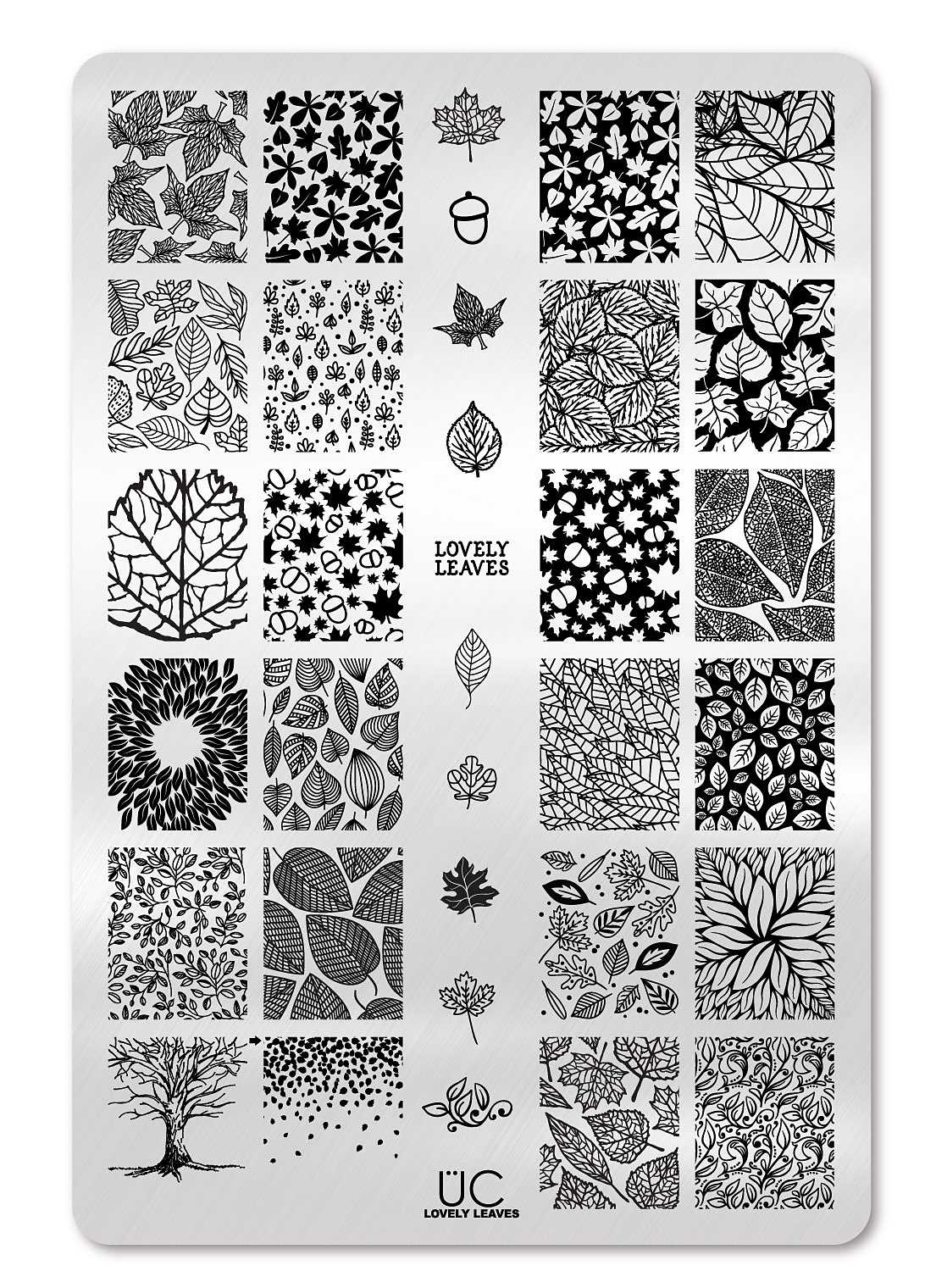 Lovely Leaves-01 - Cordoza Nail Supply