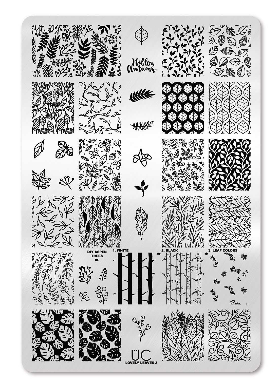 Lovely Leaves-03 - Cordoza Nail Supply