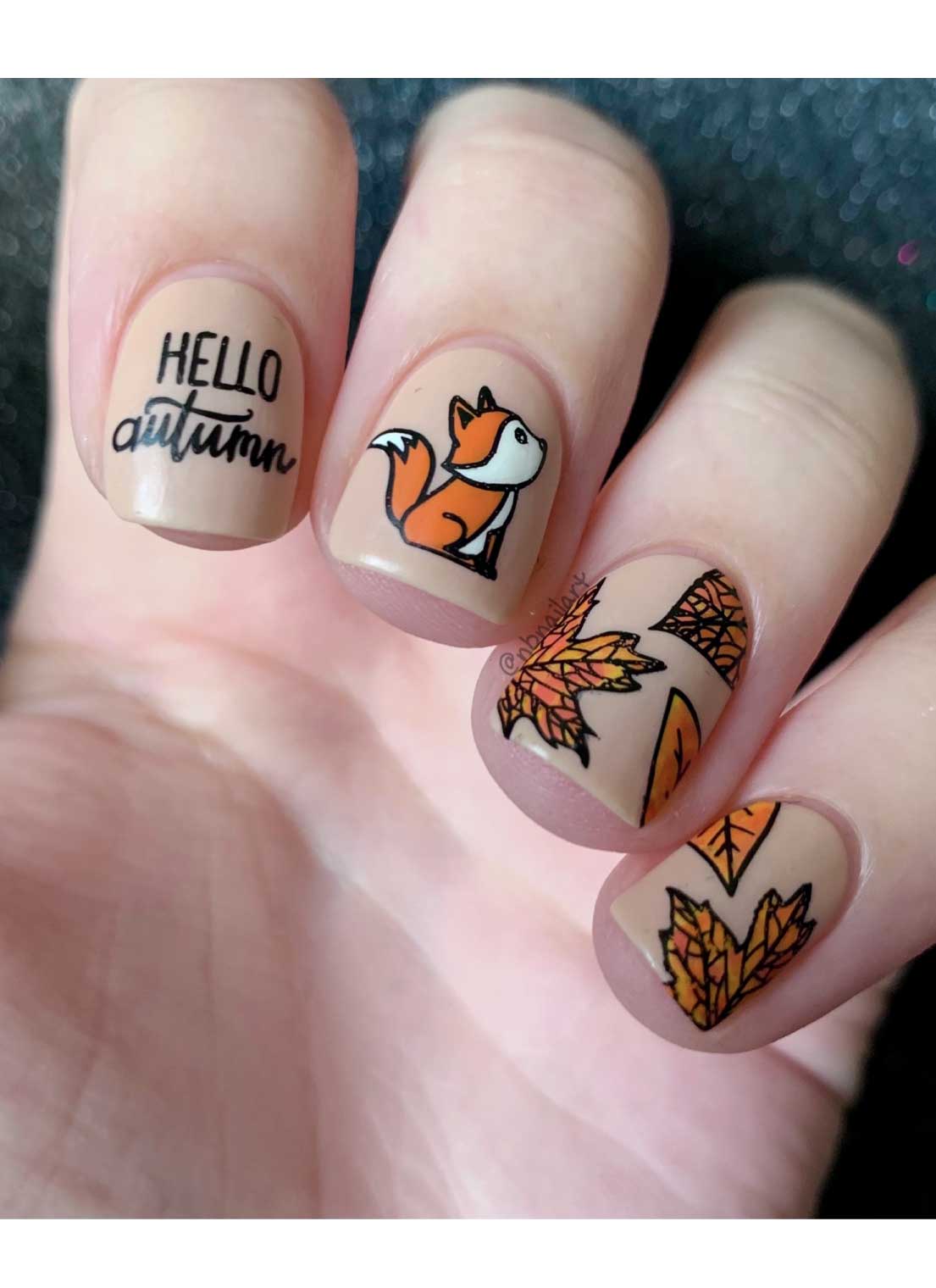 Lovely Leaves-04 - Cordoza Nail Supply