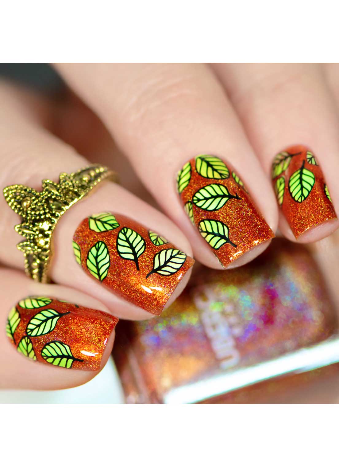 Lovely Leaves-05 - Cordoza Nail Supply