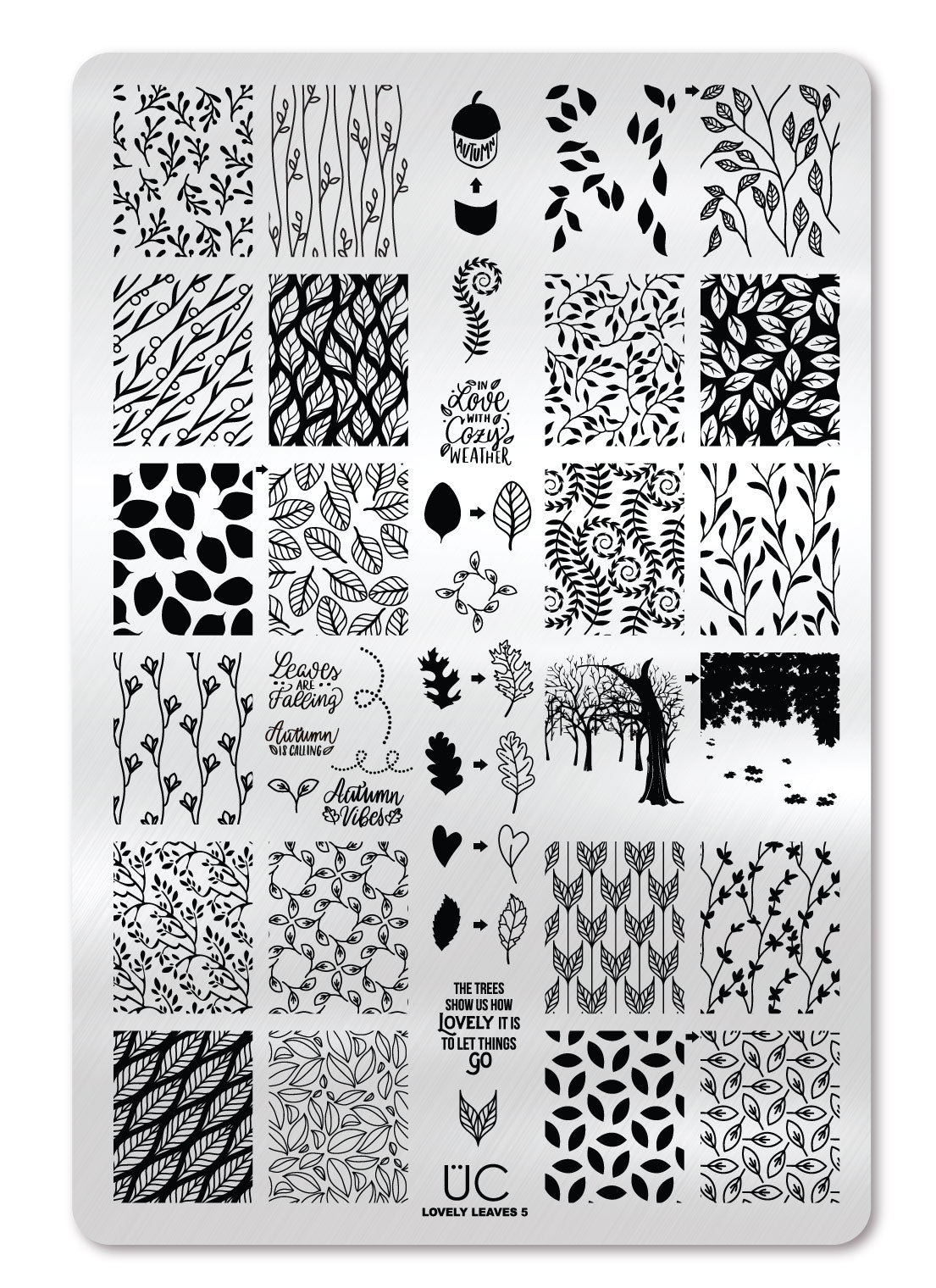 Lovely Leaves-05 - Cordoza Nail Supply