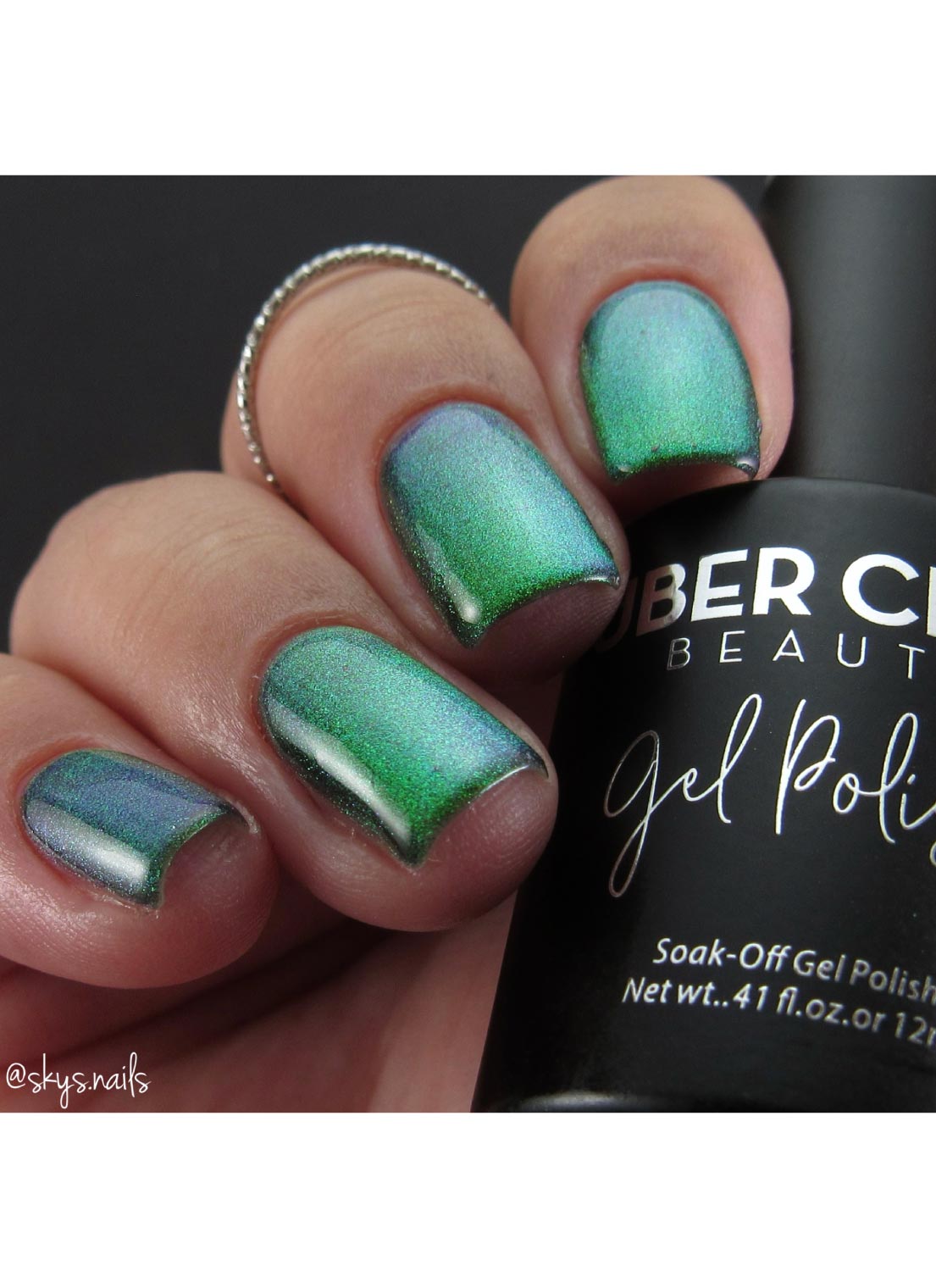 Medusa - Chameleon Cats Eye Gel Polish - Cordoza Nail Supply
