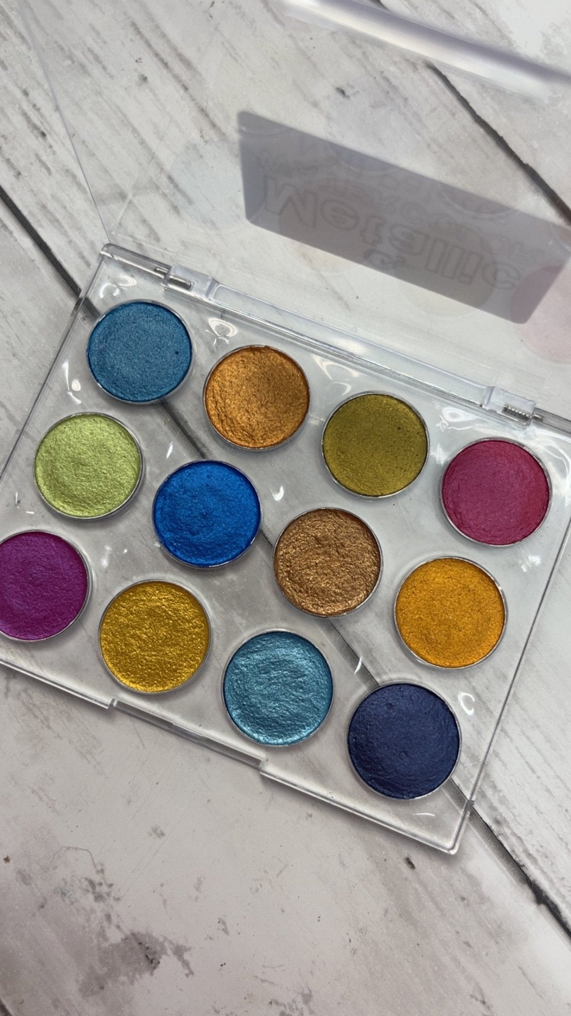 Metallic Watercolor Palette - 02 - Cordoza Nail Supply
