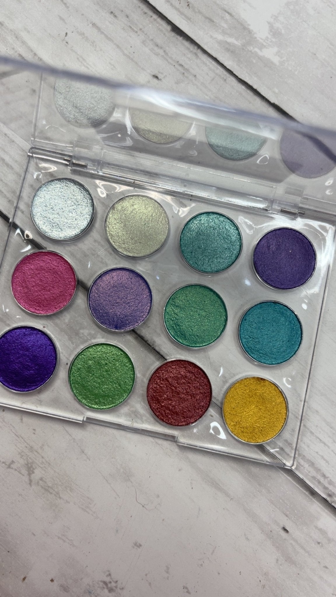 Metallic Watercolor Palette - 03 - Cordoza Nail Supply