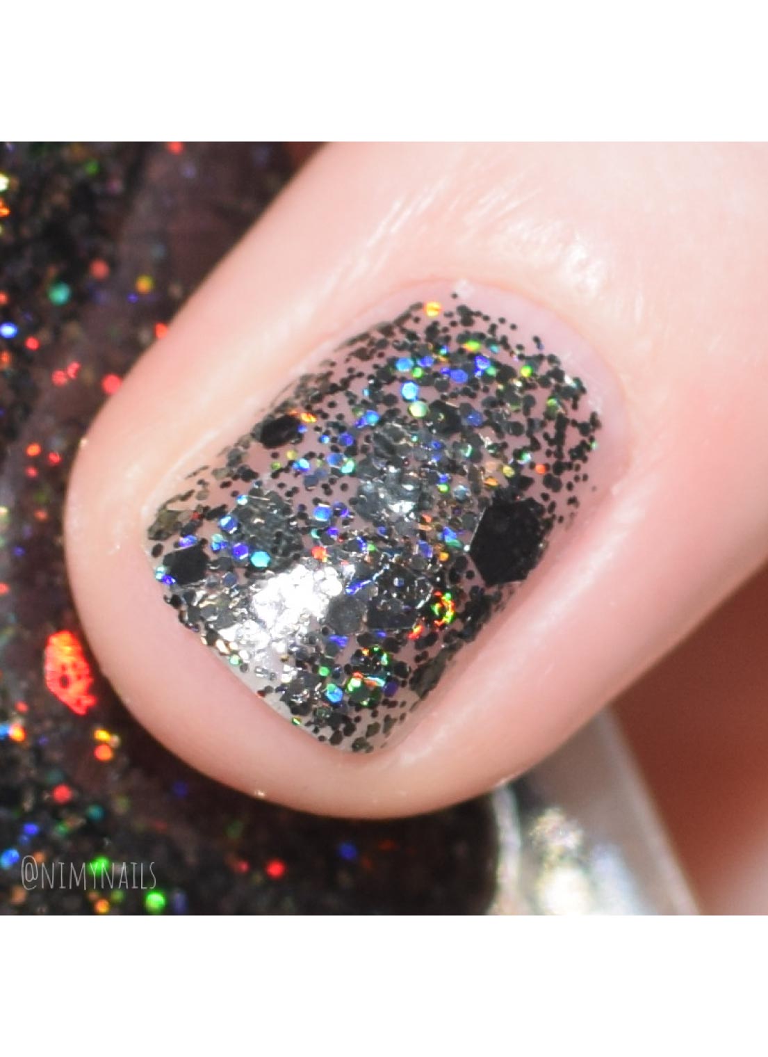 Midnight Howl - Holographic Polish - Cordoza Nail Supply