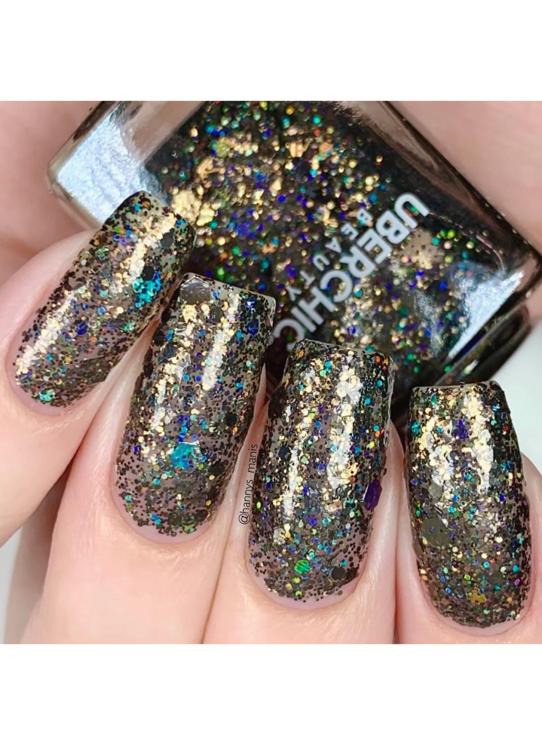 Midnight Howl - Holographic Polish - Cordoza Nail Supply