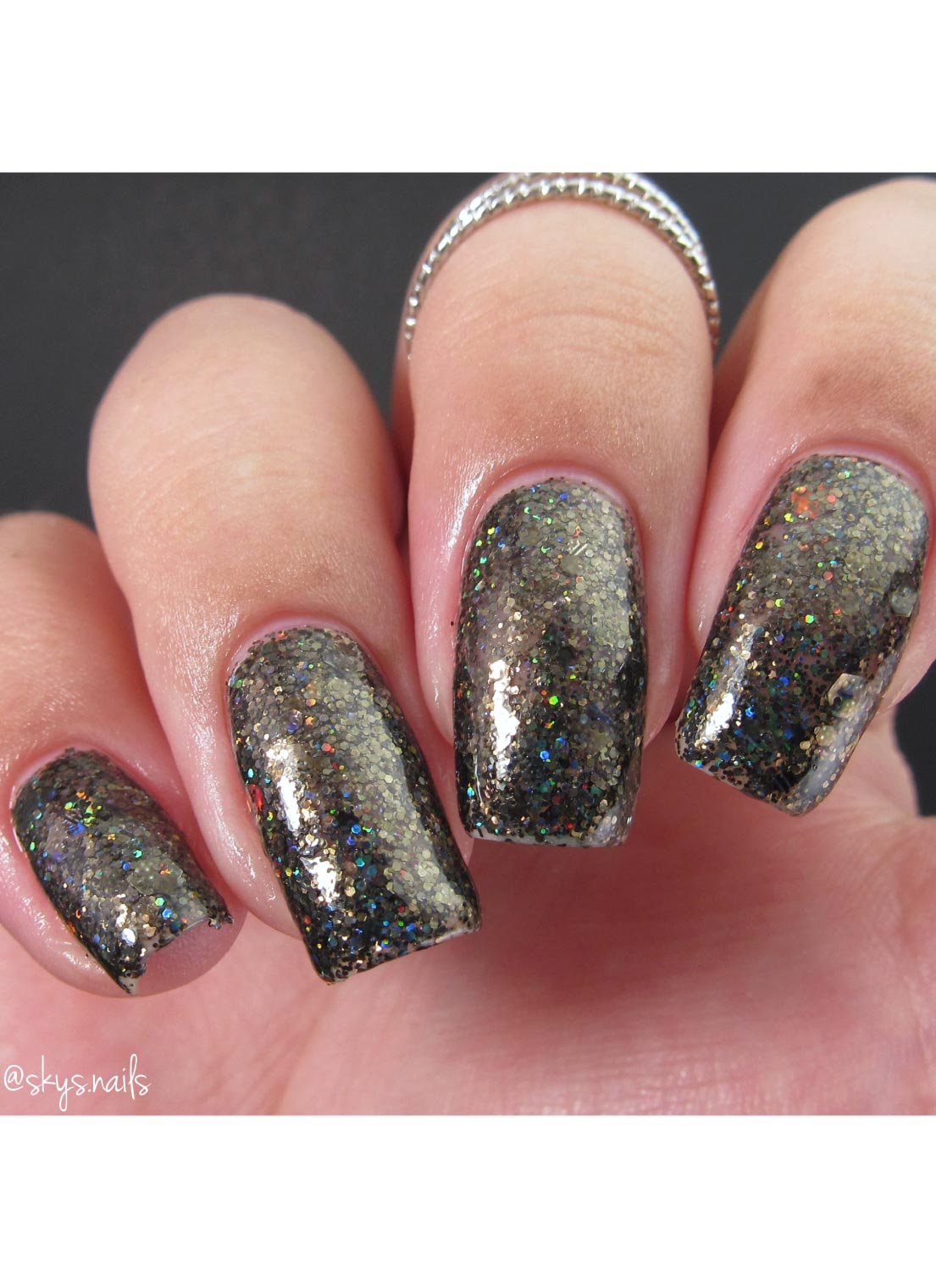 Midnight Howl - Holographic Polish - Cordoza Nail Supply