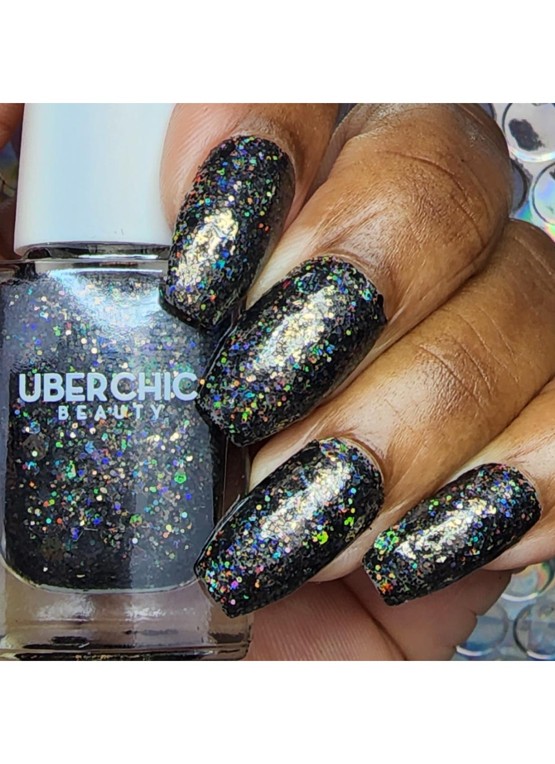 Midnight Howl - Holographic Polish - Cordoza Nail Supply