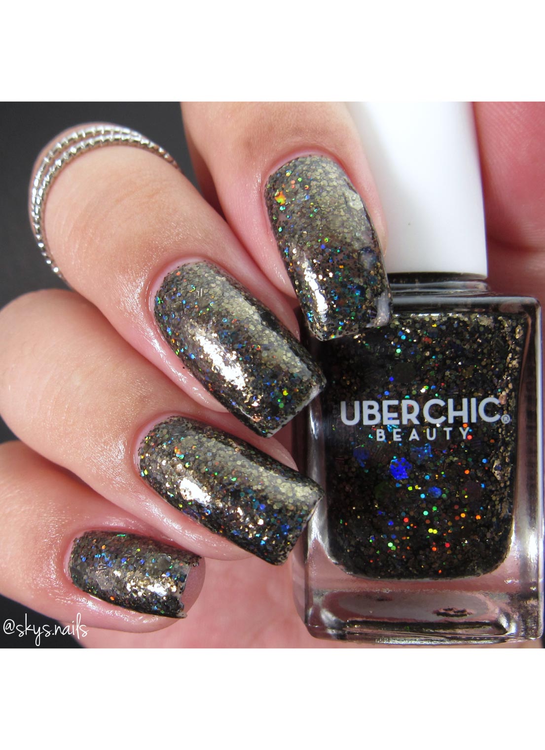 Midnight Howl - Holographic Polish - Cordoza Nail Supply