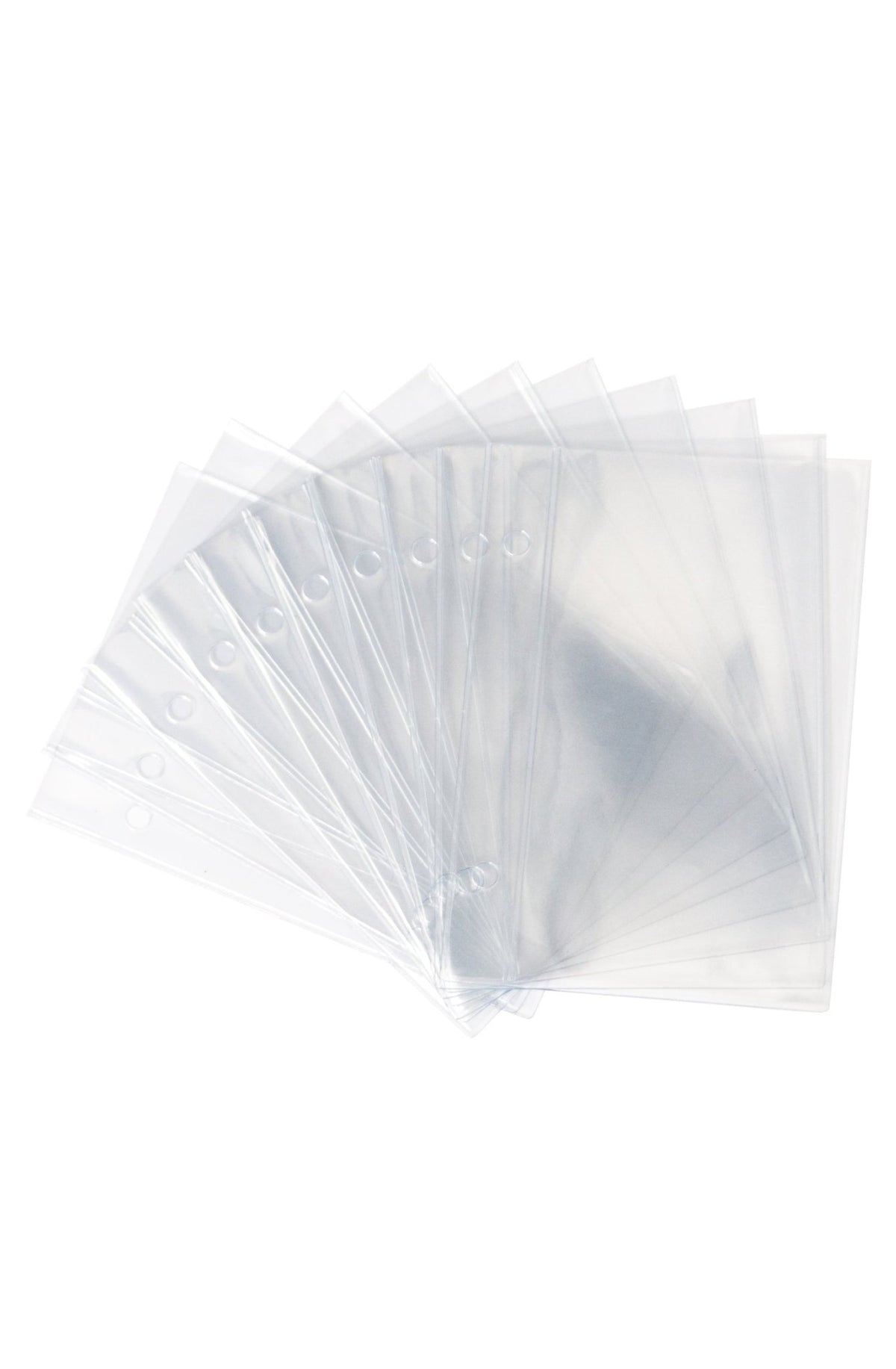 Mini Holographic Storage Binder Refill Pages - Pack of 10 - Cordoza Nail Supply
