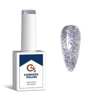 Mirrorball Moment - CNS Hema Free Glitter Gel Polish - Cordoza Nail Supply