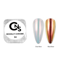 Moonlit Ice Translucent Mirror Powder 6pc PRE - ORDER - Cordoza Nail Supply