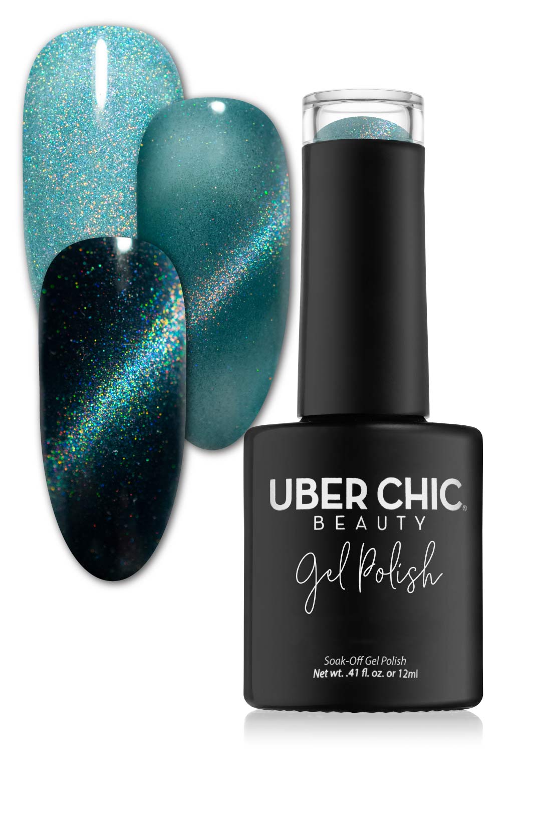 Off The Radar - Holo Cats Eye Gel Polish - Cordoza Nail Supply