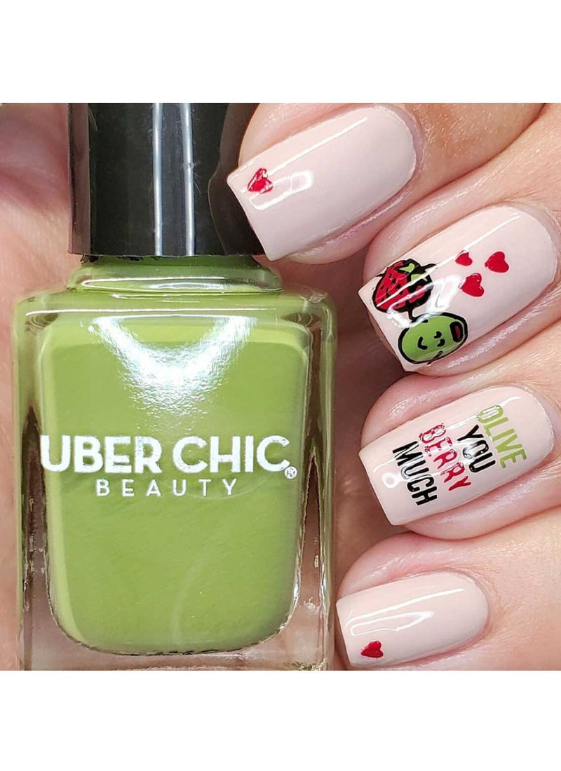 Olive You - Stamping Polish - Cordoza Nail Supply
