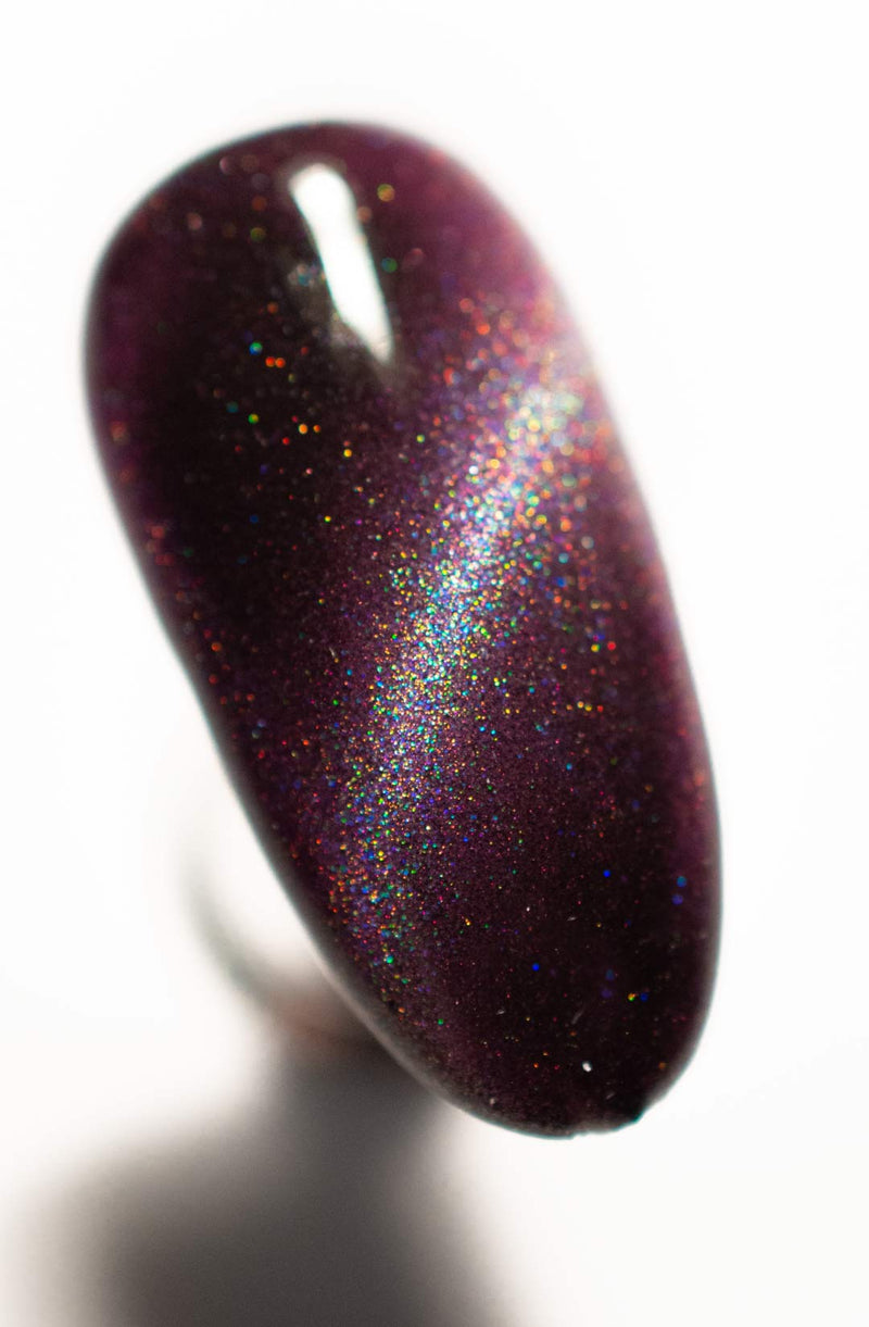 Picture Perfect Pink - Holo Cats Eye Gel Polish - Cordoza Nail Supply