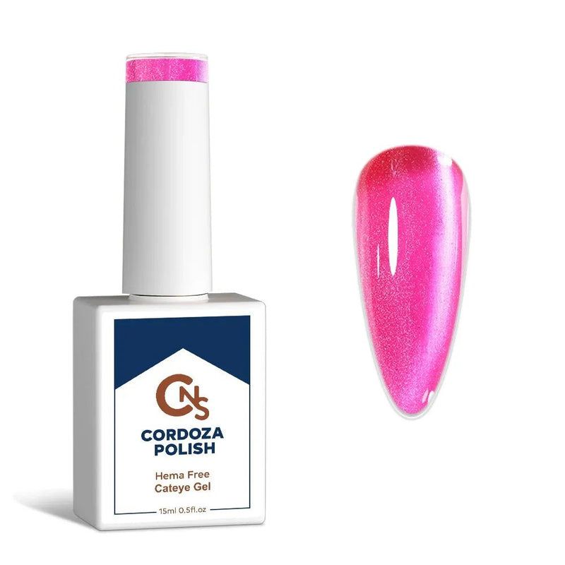 Pink Guitar - CNS Hema Free Cateye Gel Polish - Cordoza Nail Supply