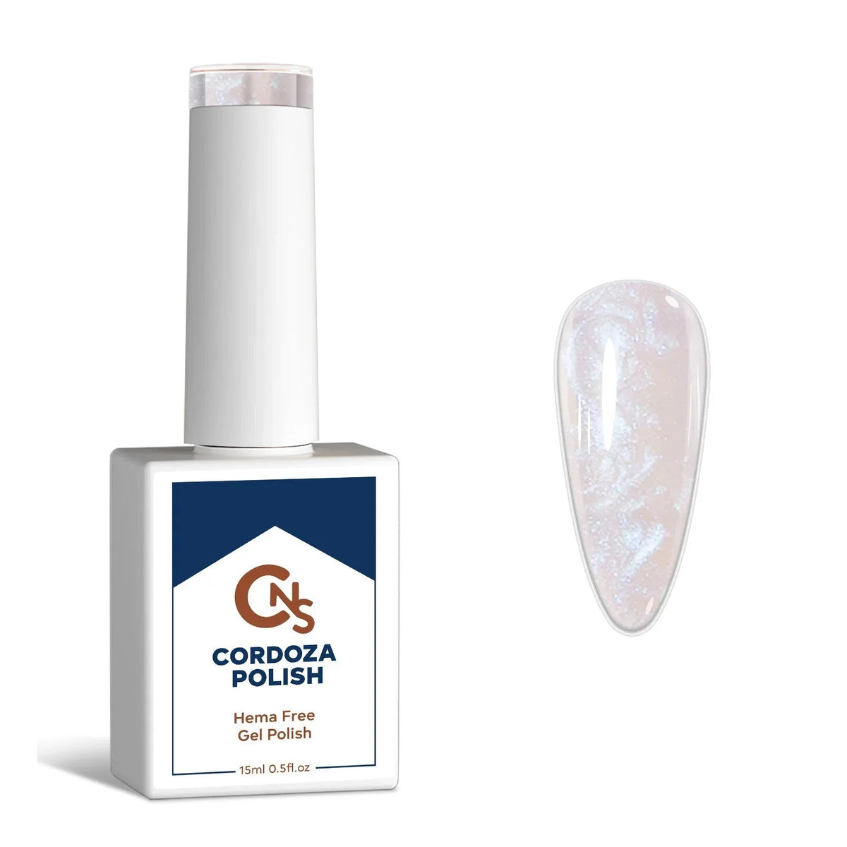 Pink Pearls - CNS Hema Free Pearl Gel Polish - Cordoza Nail Supply