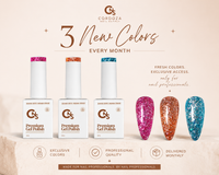 3pc Monthly Gel Polish Subscription - Color of the Month Club
