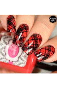 Pretty In Plaid-01 - Cordoza Nail Supply