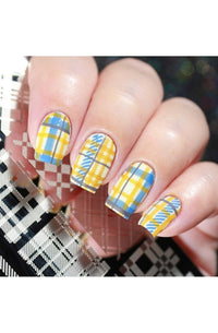 Pretty In Plaid-01 - Cordoza Nail Supply