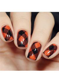 Pretty In Plaid-01 - Cordoza Nail Supply