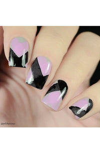 Pretty In Plaid-01 - Cordoza Nail Supply