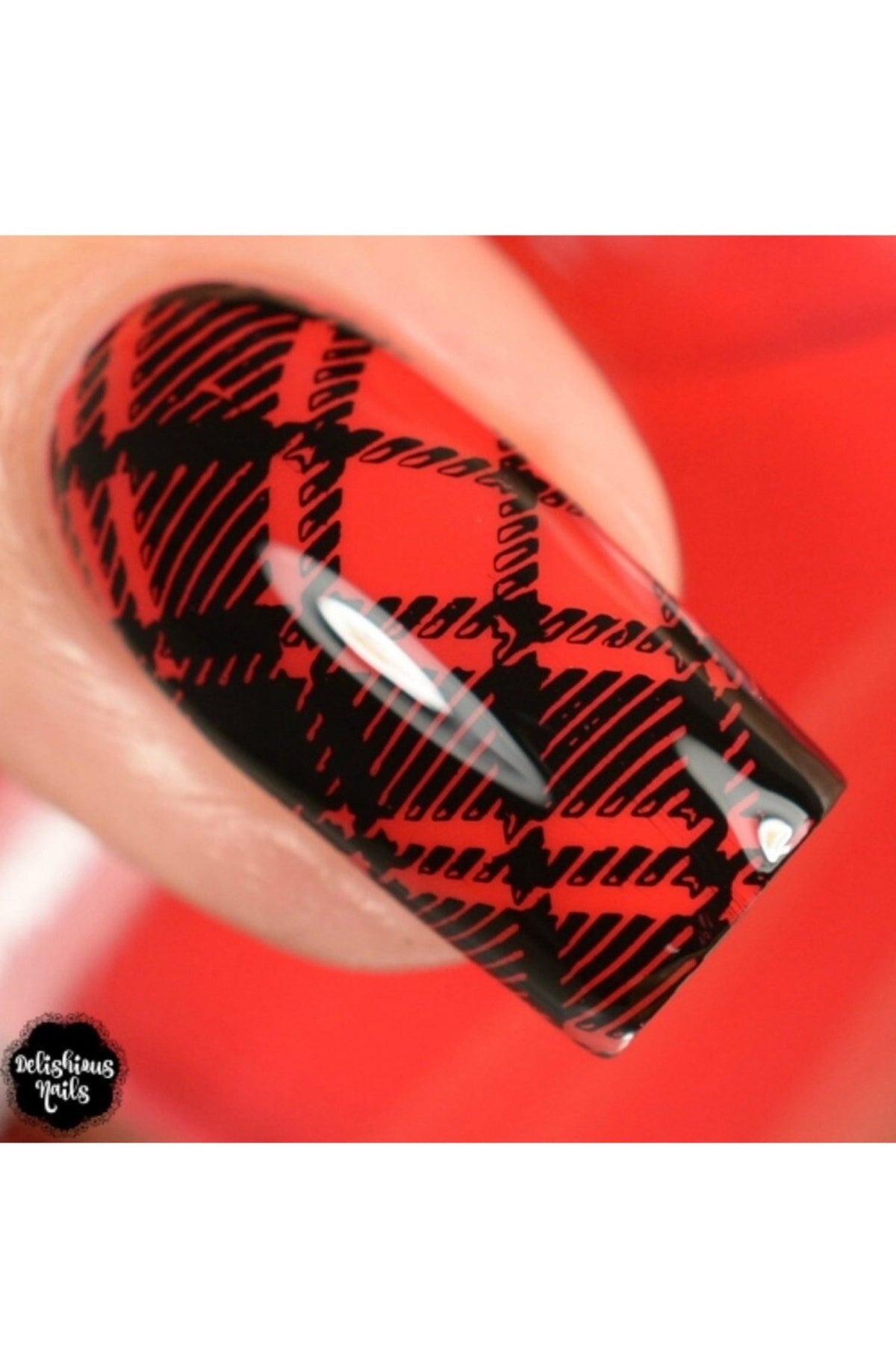 Pretty In Plaid-01 - Cordoza Nail Supply