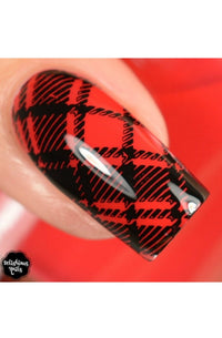 Pretty In Plaid-01 - Cordoza Nail Supply