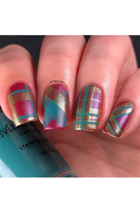 Pretty In Plaid-01 - Cordoza Nail Supply