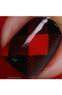 Pretty In Plaid-01 - Cordoza Nail Supply
