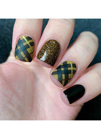 Pretty In Plaid-01 - Cordoza Nail Supply