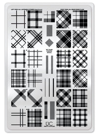 Pretty In Plaid-01 - Cordoza Nail Supply