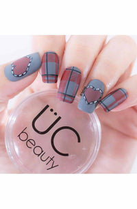 Pretty In Plaid-02 - Cordoza Nail Supply