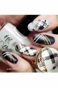 Pretty In Plaid-02 - Cordoza Nail Supply