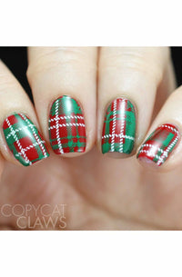 Pretty In Plaid-02 - Cordoza Nail Supply