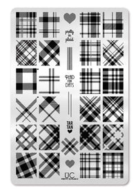 Pretty In Plaid-02 - Cordoza Nail Supply