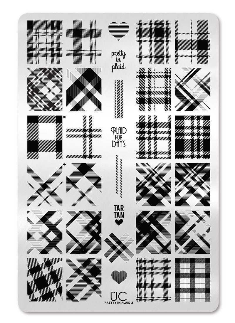 Pretty In Plaid-02 - Cordoza Nail Supply