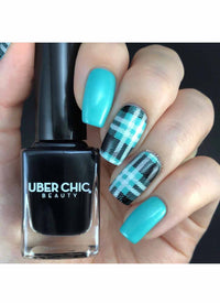 Pretty In Plaid-02 - Cordoza Nail Supply