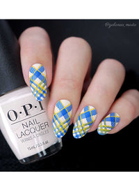 Pretty In Plaid-03 - Cordoza Nail Supply