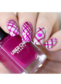 Pretty In Plaid-03 - Cordoza Nail Supply