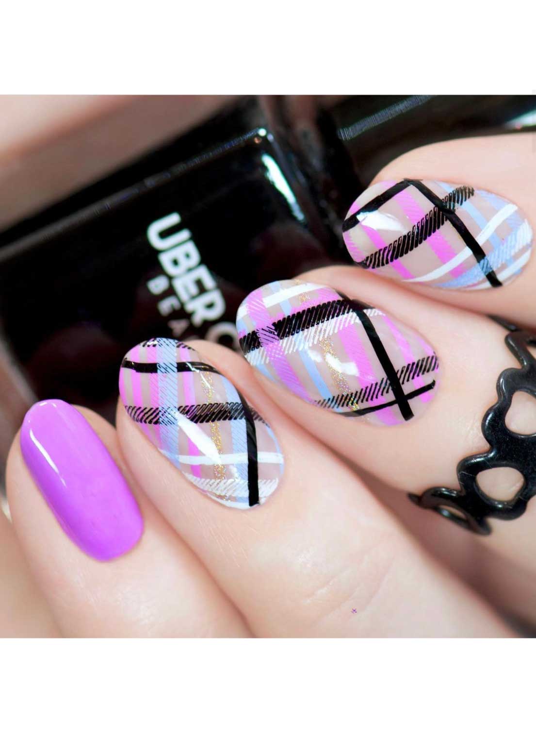 Pretty In Plaid-03 - Cordoza Nail Supply