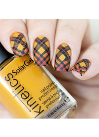 Pretty In Plaid-03 - Cordoza Nail Supply