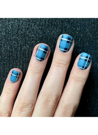 Pretty In Plaid-03 - Cordoza Nail Supply