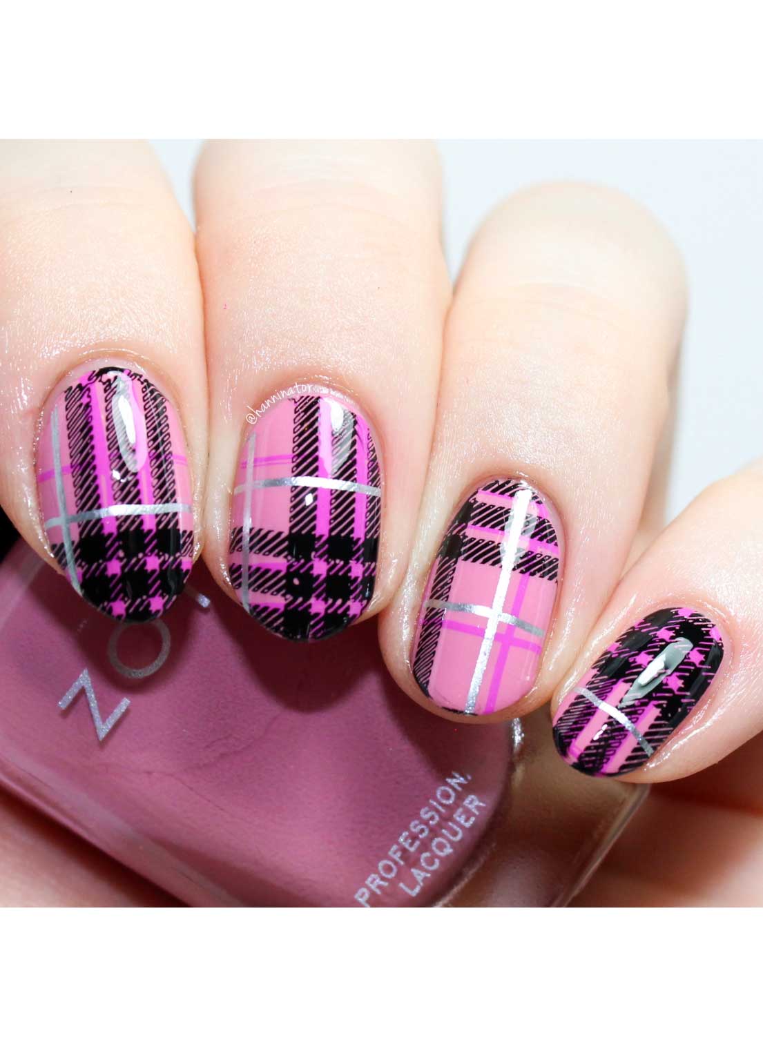 Pretty In Plaid-03 - Cordoza Nail Supply