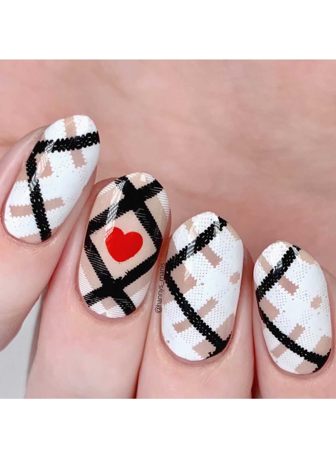 Pretty In Plaid-03 - Cordoza Nail Supply