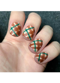 Pretty In Plaid-03 - Cordoza Nail Supply